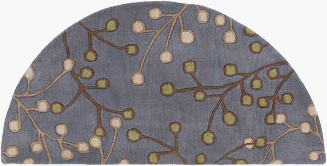 Livabliss Athena Ath-5125 Charcoal / Chocolate / Taupe Rugs - novelty flat view