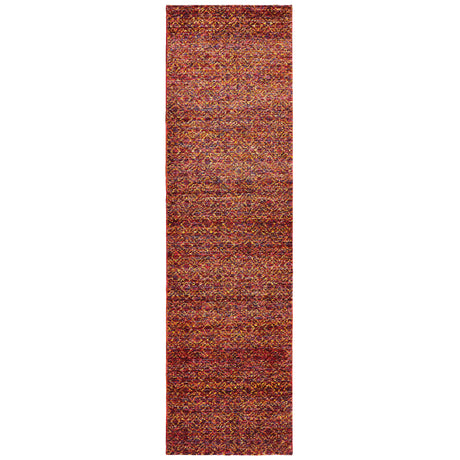 Oriental Weavers Sphinx Atlas 8048K Red/Rust Rugs