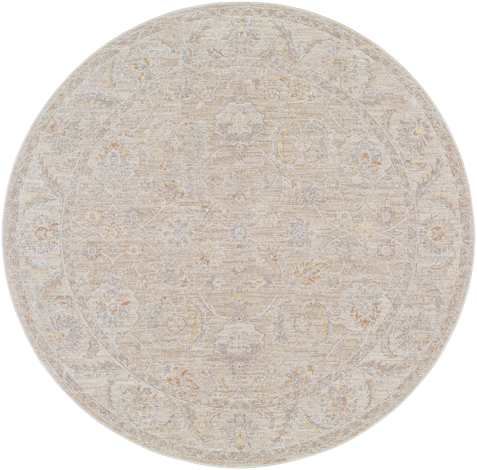 Surya Avant Garde Avt-2382 Ash, Light Silver, Metallic - Silver, Khaki Area Rug