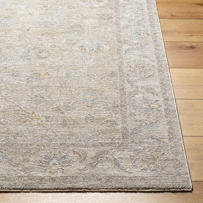 Surya Avant Garde Avt-2382 Ash, Light Silver, Metallic - Silver, Khaki Area Rug