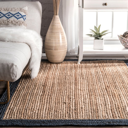 Nuloom Eleonora Tajt09F Navy Area Rug