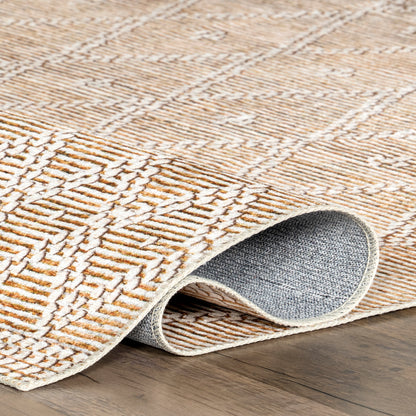 Nuloom Na Lattice Hjth02A Beige Area Rug