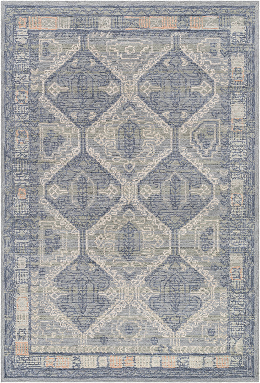 Surya Addyson Ayo-2301 Blue, Sage, Ivory Area Rug