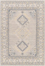 Surya Addyson Ayo-2304 Light Gray, Charcoal, Yellow Rug.