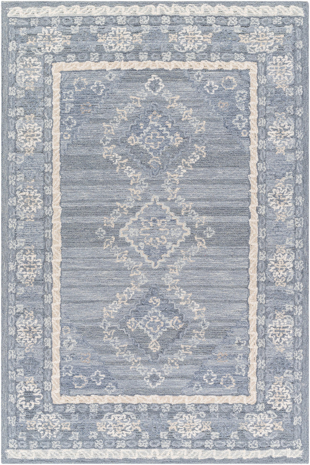 Surya Addyson Ayo-2305 Ivory, Pale Blue, Dusty Sage Rug.