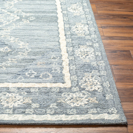 Surya Addyson Ayo-2305 Ivory, Pale Blue, Dusty Sage Rug.