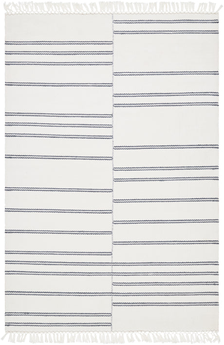 Surya Azalea Aza-2332 Charcoal, Cream Rug.