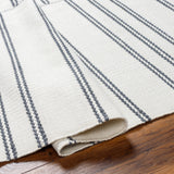 Surya Azalea Aza-2332 Charcoal, Cream Rug.