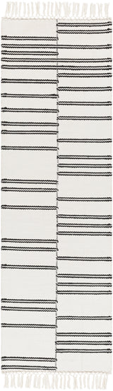 Surya Azalea Aza-2333 Ivory, Black Rug.