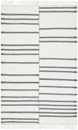 Surya Azalea Aza-2333 Ivory, Black Rug.