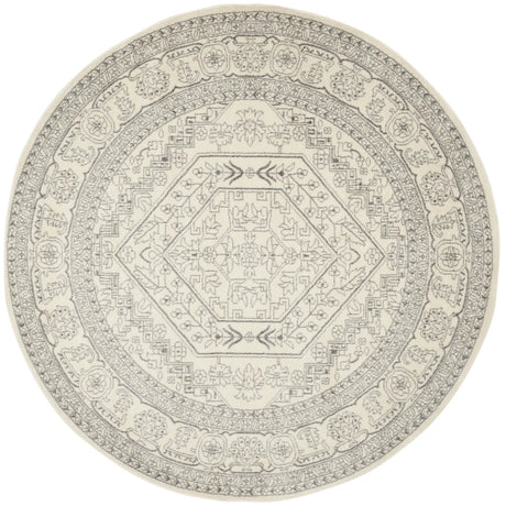 Safavieh Adirondack 8'-0" x 8'-0" Rug in Ivory / Silver