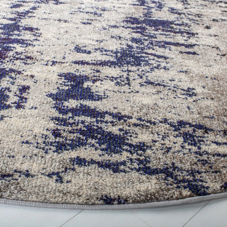 Safavieh Madison 6'-7" x 6'-7" Rug in Beige / Purple