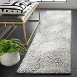 Safavieh Ebony 2'-3" x 9'-0" Rug in Black / Ivory