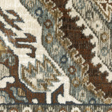 Oriental Weavers Sphinx Ellington Ell03 Rust/ Blue Rug - room scene 2