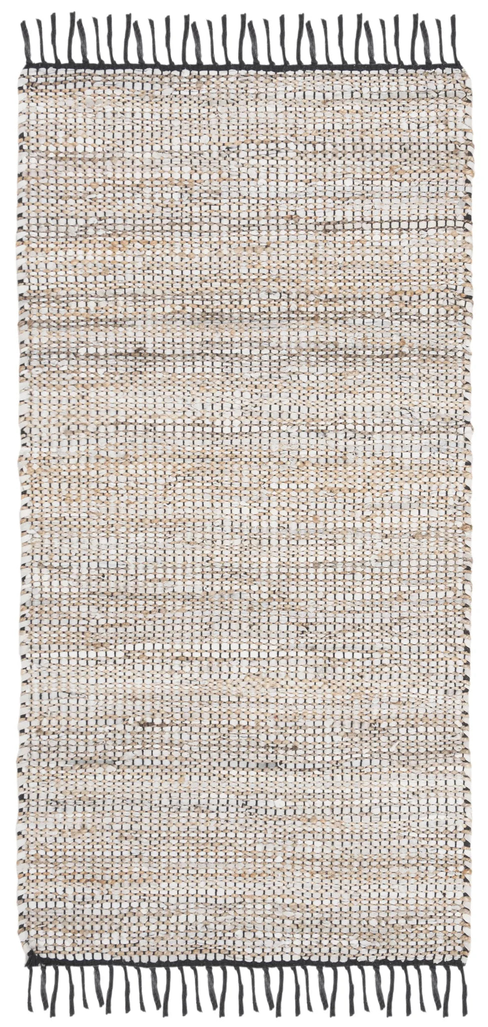 Safavieh Vintage Leather 2'-0" x 3'-0" Rug in Silver