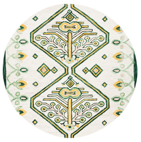 Safavieh Aspen 7'-0" x 7'-0" Rug in Ivory / Yellow