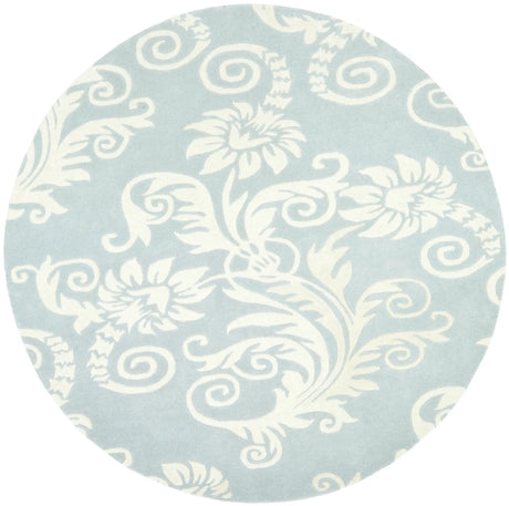 Safavieh Soho 6'-0" x 6'-0" Rug in Blue / Ivory