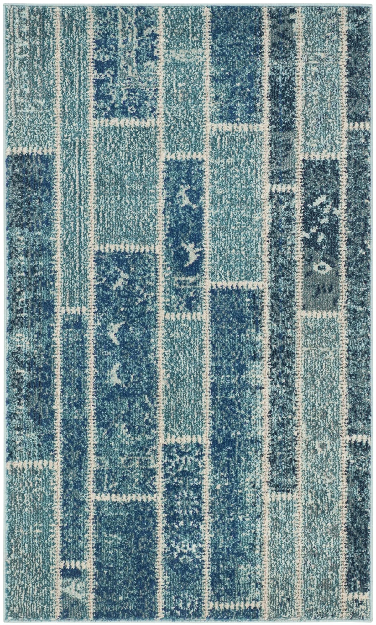 Safavieh Monaco 3'-0" x 5'-0" Rug in Blue / Multi
