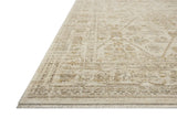 Loloi Elora ELR-01 Traditional Power Loomed Ivory, Multi Rug - rug corner