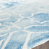 Safavieh Dip Dye 5'-0" x 5'-0" Rug in Blue / Ivory