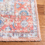 Safavieh Saffron 4'-0" x 6'-0" Rug in Rust / Blue