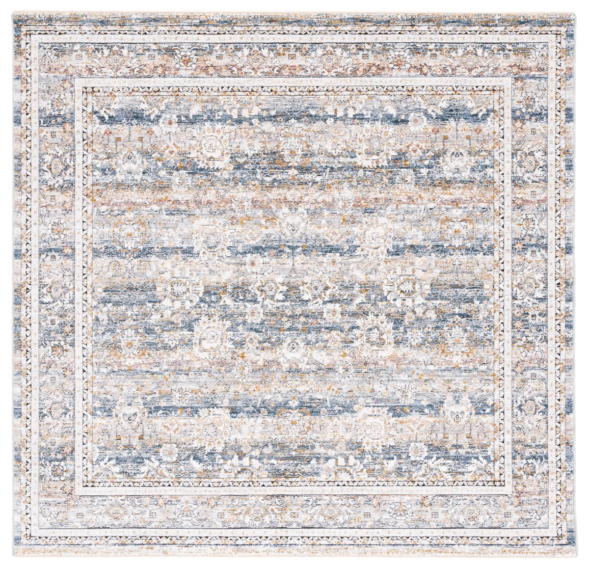 Safavieh Moondust 600 6'-0" x 6'-0" Rug in Blue / Grey