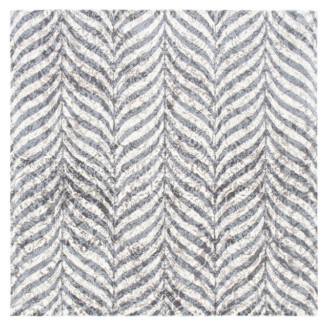 Safavieh Restoration Vintage 6'-0" x 6'-0" Rug in Grey / Ivory