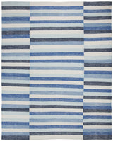 Safavieh Striped Kilim 8'-0" x 10'-0" Rug in Blue