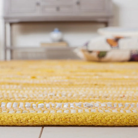 Safavieh Rag Rug 4'-0" x 6'-0" Rug in Yellow / Multi