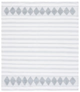Safavieh Montauk 6'-0" x 6'-0" Rug in Aqua / Ivory