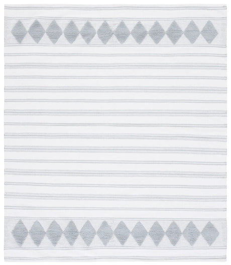 Safavieh Montauk 6'-0" x 6'-0" Rug in Aqua / Ivory