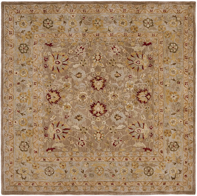 Safavieh Anatolia 8'-0" x 8'-0" Rug in Tan / Ivory
