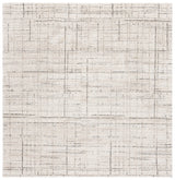 Safavieh Northport 6'-7" x 6'-7" Rug in Ivory / Charcoal