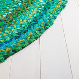 Safavieh Braided 5'-0" x 8'-0" Rug in Green