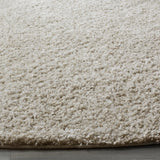 Safavieh Arizona Shag 6'-7" x 6'-7" Rug in Linen