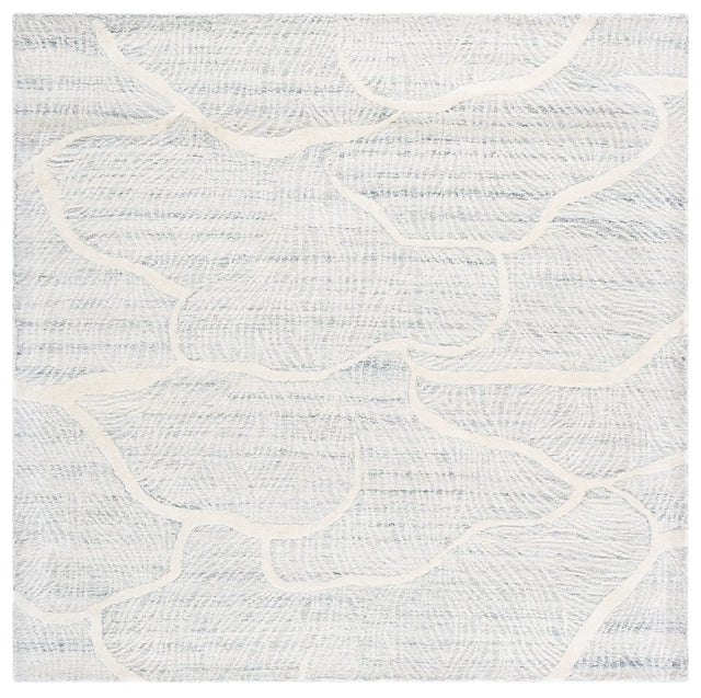 Safavieh Pine 6'-0" x 6'-0" Rug in Grey / Ivory