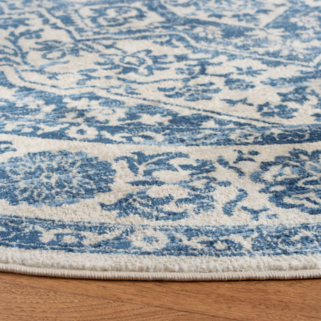 Safavieh Brentwood 5'-0" x 5'-0" Rug in Navy / Light Grey