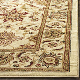 Safavieh Lyndhurst 4'-0" x 6'-0" Rug in Ivory / Ivory