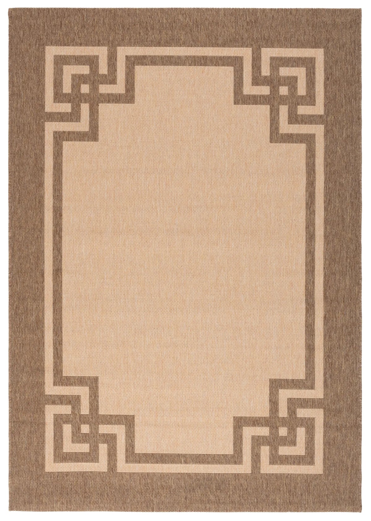 Safavieh Martha Stewart 4'-0" x 5'-7" Rug in Beige / Dark Beig