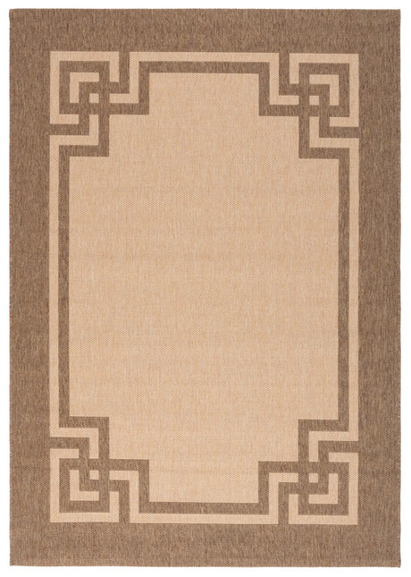 Safavieh Martha Stewart 4'-0" x 5'-7" Rug in Beige / Dark Beig