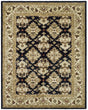 Safavieh Heritage 9'-6" x 13'-6" Rug in Black / Ivory