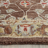 Safavieh Anatolia 2'-3" x 10'-0" Rug in Brown / Gold