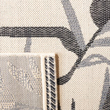 Safavieh Courtyard 5'-3" x 7'-7" Rug in Beige / Anthracite