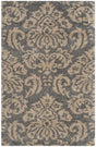 Safavieh Florida Shag 3'-3" x 5'-3" Rug in Grey / Beige