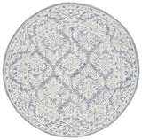 Safavieh Metro 6'-0" x 6'-0" Rug in Blue / Ivory
