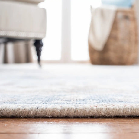 Safavieh Restoration Vintage 5'-0" x 8'-0" Rug in Ivory / Light Blue