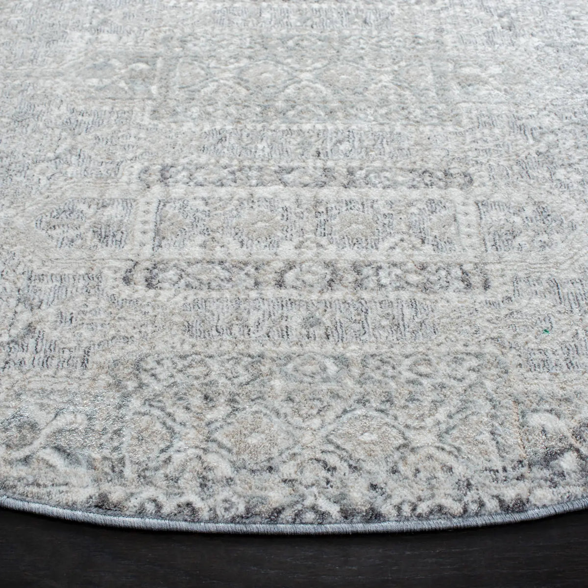 Safavieh Martha Stewart Sabrina 5'-0" x 5'-0" Rug in Grey / Grey