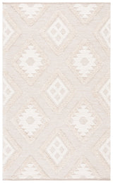 Safavieh Natura 4'-0" x 6'-0" Rug in Beige / Light Grey