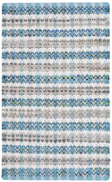 Safavieh Montauk 2'-0" x 3'-0" Rug in Aqua / Multi