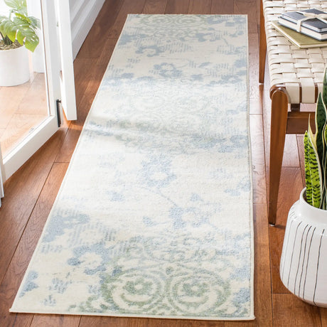 Safavieh Adirondack 2'-2" x 9'-0" Rug in Ivory / Blue